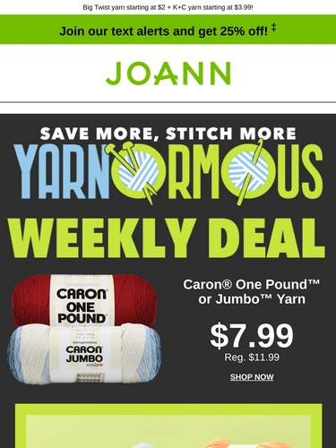 Joann Sale Announcement