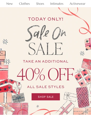 Free People Sale Announcement