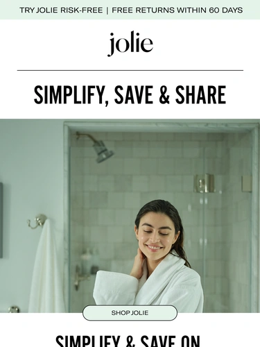 Jolie Skin Co Newsletter