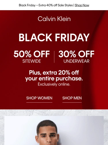 Calvin Klein Newsletter