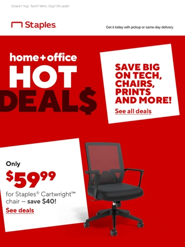 Staples Sale Announcement