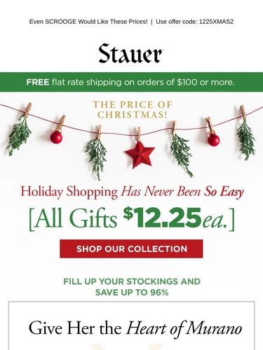 Stauer Newsletter