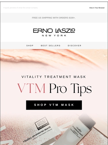 Erno Laszlo Newsletter