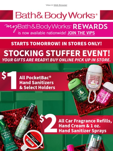 Bath & Body Works Newsletter