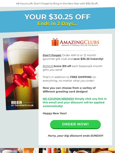 Amazing Clubs Holiday Campaign