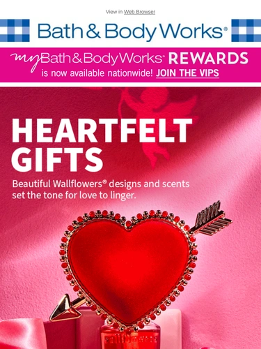 Bath & Body Works Newsletter