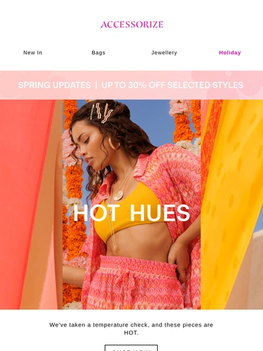 Accessorize Newsletter