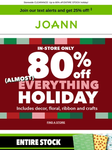 Joann Newsletter