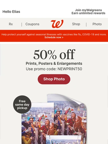 Walgreens Sale Announcement