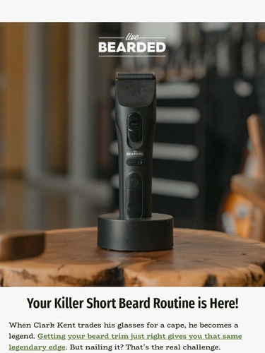 Live Bearded Newsletter