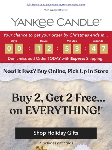 Yankee Candle Newsletter