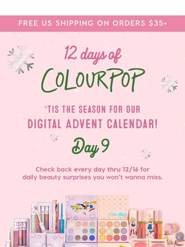 ColourPop Newsletter