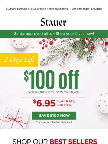 Stauer Newsletter