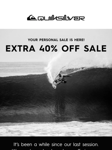 Quiksilver Newsletter