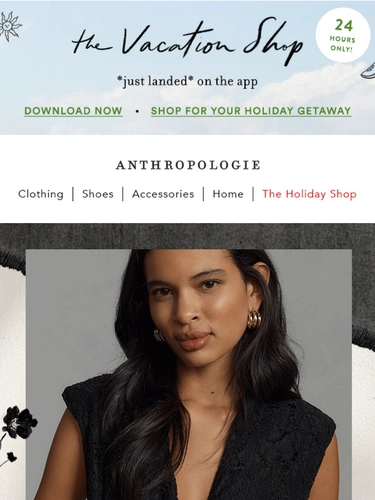 Anthropologie Newsletter