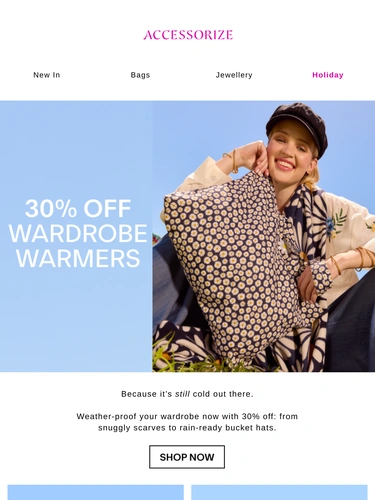 Accessorize Newsletter