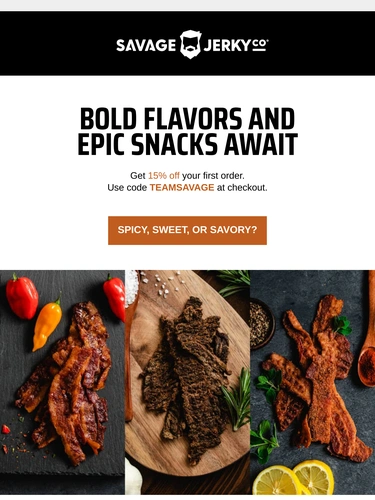 Savage Jerky Newsletter