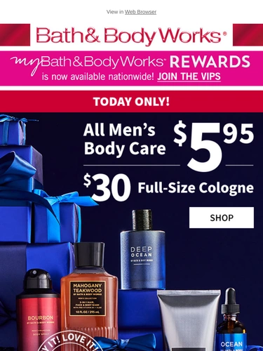 Bath & Body Works Newsletter