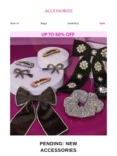 Accessorize Sale Announcement