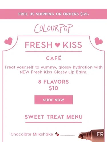 ColourPop Newsletter