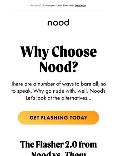 Try Nood Newsletter