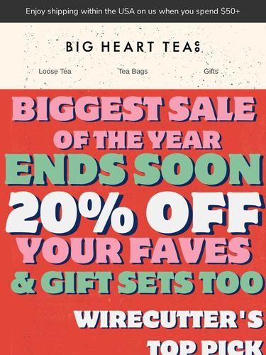 Big Heart Tea Co. Newsletter