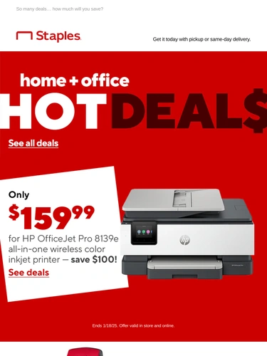 Staples Email