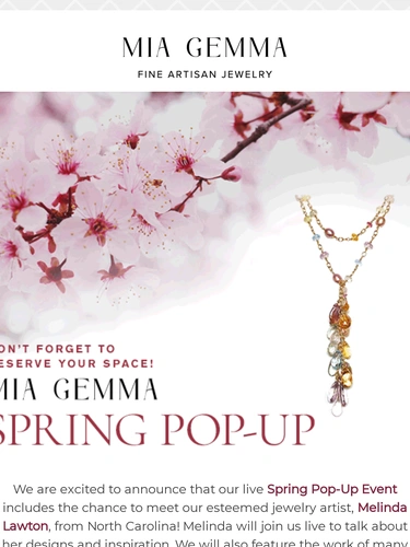 Mia Gemma Event Invitation