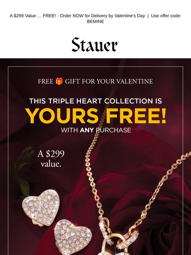 Stauer Holiday Campaign