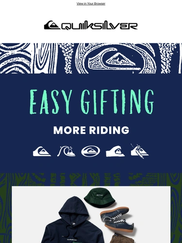 Quiksilver Newsletter