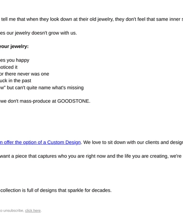 Good Stone  Newsletter