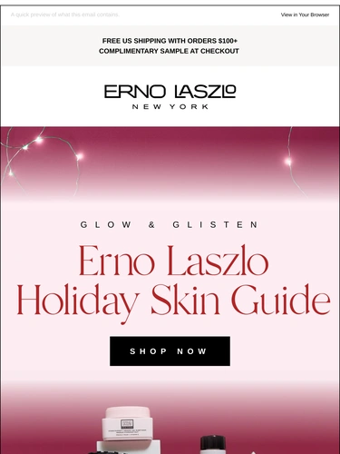 Erno Laszlo Newsletter