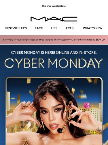 M·A·C Cosmetics Newsletter