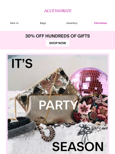 Accessorize Newsletter