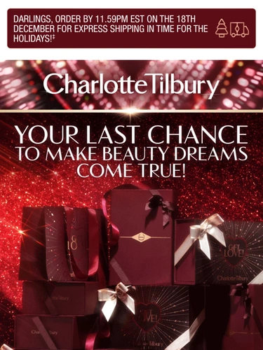 Charlotte Tilbury Newsletter