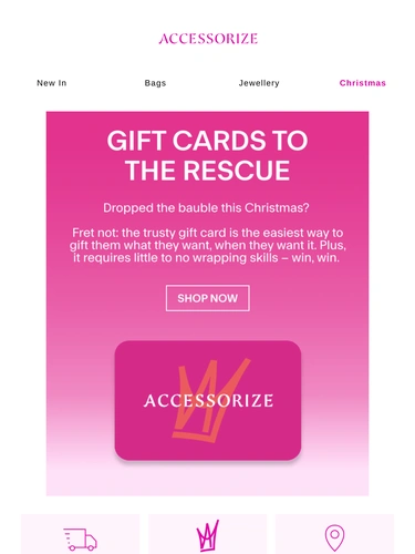 Accessorize Newsletter