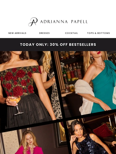 Adrianna Papell Newsletter