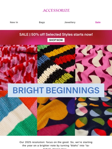 Accessorize Newsletter