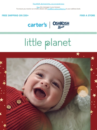 Carter's OshKosh Newsletter