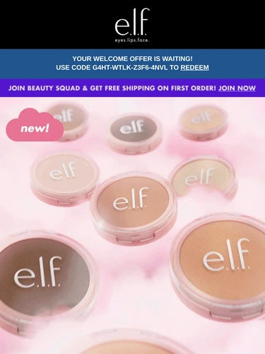 e.l.f. Cosmetics Newsletter