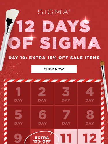 Sigma Beauty Newsletter