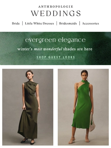 Anthropologie Newsletter