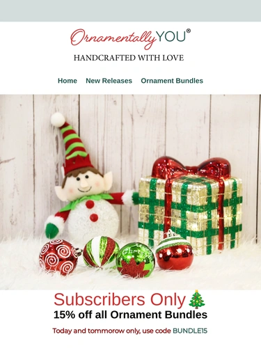 Ornamentally You Newsletter