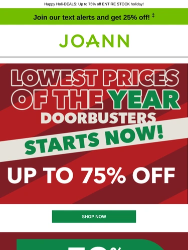 Joann Newsletter