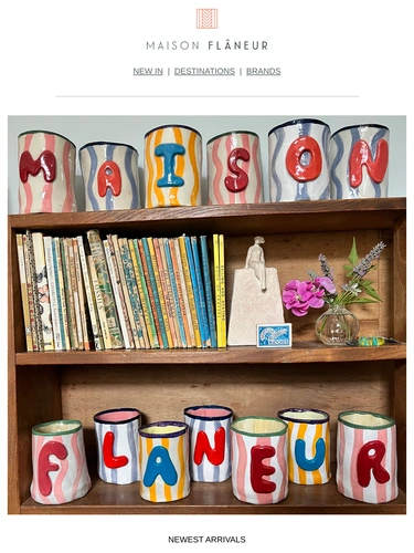 Maison Flaneur Newsletter