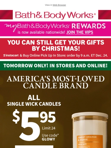 Bath & Body Works Newsletter