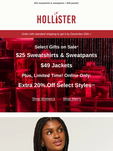 Hollister Co Newsletter