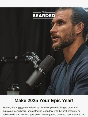 Live Bearded Newsletter