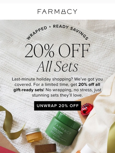 Farmacy Beauty Holiday Campaign
