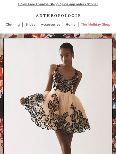 Anthropologie Newsletter